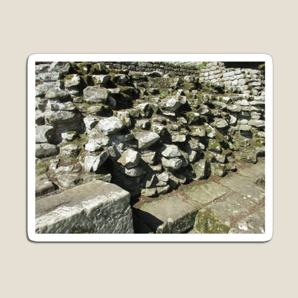 M.I. #111 |☼| Rocks And Bricks - Shot 13 (Hadrian's Wall) Magnet