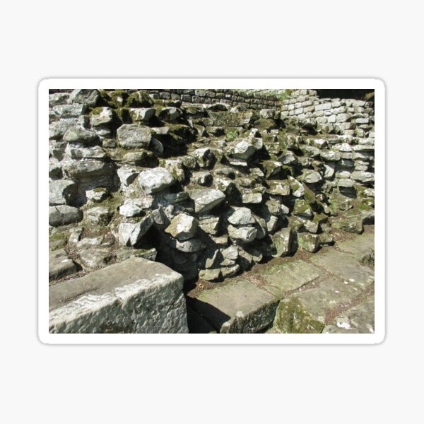 M.I. #111 |☼| Rocks And Bricks - Shot 13 (Hadrian's Wall) Sticker