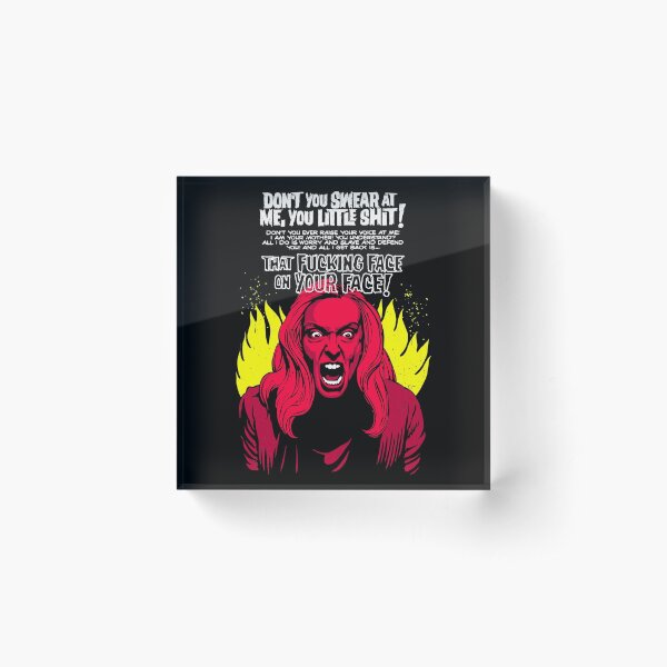 The Face Acrylic Block