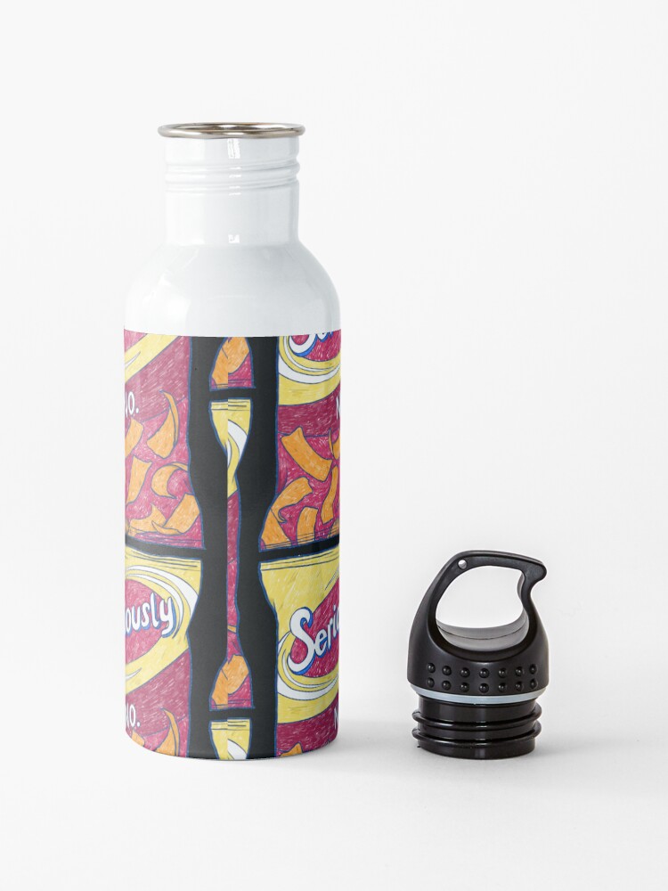 Alternate view of Seriously No (Black) Water Bottle