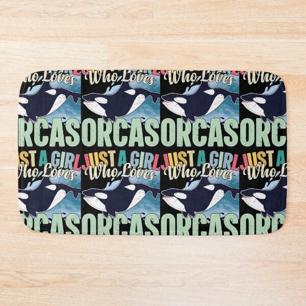 Item preview, Just A Girl Who Loves Orcas Marine Mammal designed and sold by GravitiTees.