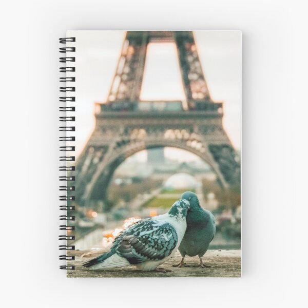 Item preview, Love birds in Paris designed and sold by urban-color.