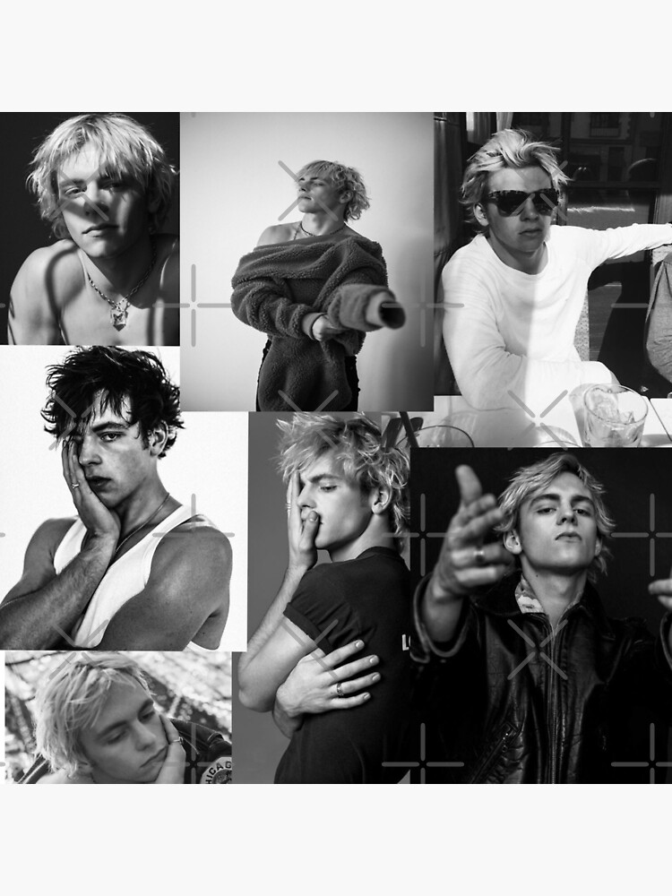 "Ross Lynch Collage" Throw Pillow for Sale by NflixArt Redbubble