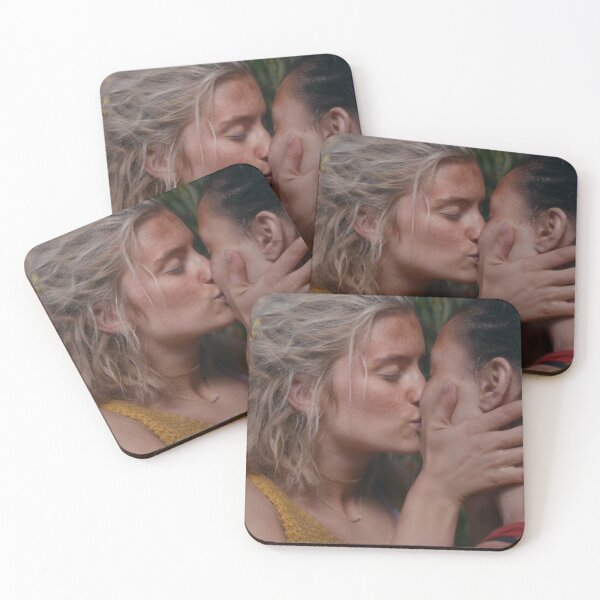 Item preview, The wilds Toni and Shelby kiss (Amazon prime tv show) cute lgbt couple shoni designed and sold by emcazalet.