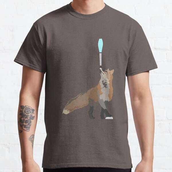 Cute Juggling Fox Classic T-Shirt