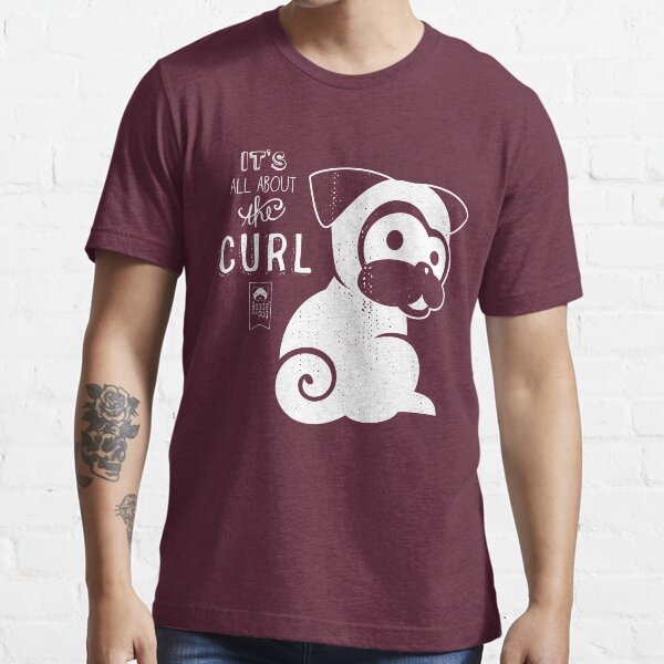 It's All About the Curl Tee (Vintage Look) Essential T-Shirt