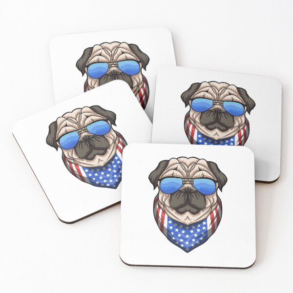 Item preview, Retro PUG American designed and sold by SECRET STORE.