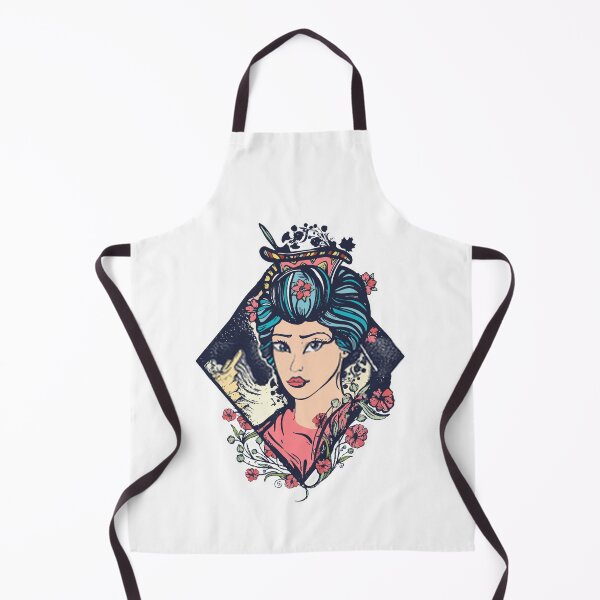 Item preview, Geisha Japan Samurai Girl designed and sold by mouad naouiri.