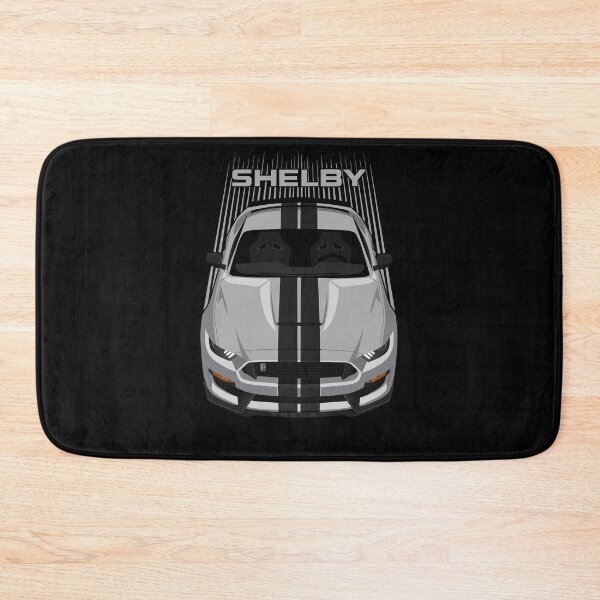 Item preview, Ford Mustang Shelby GT350 2015 - 2020 - Avalanche Grey - Black Stripes designed and sold by V8social.