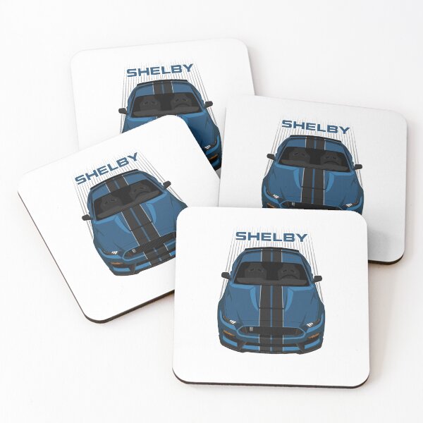 Item preview, Ford Mustang Shelby GT350 2015 - 2020 - Ford Performance Blue - Black Stripeslth 1990-1993 - Dark Blue designed and sold by V8social.