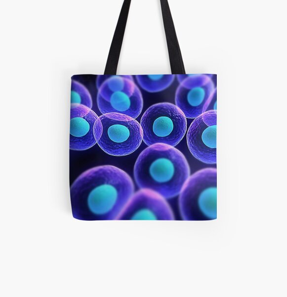 Adult stem cells are thought to be the body&#39;s natural repair system. #FactualFriday #StemCells #HeartDisease All Over Print Tote Bag