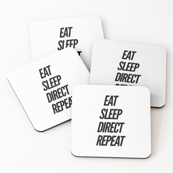 Item preview, Eat Sleep Direct Repeat - movie director film student school film making actor actress movie director gift film producer film maker film school videographer designed and sold by CJCTEES.