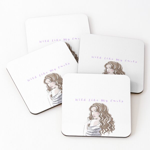 Item preview, Wild Like My Curls Purple Font designed and sold by SacredsDesigns.