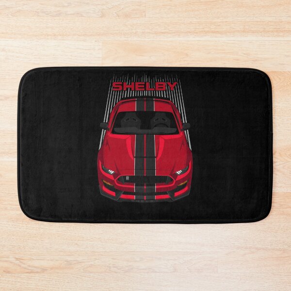 Item preview, Ford Mustang Shelby GT350 2015 - 2020 - Red - Black Stripes designed and sold by V8social.