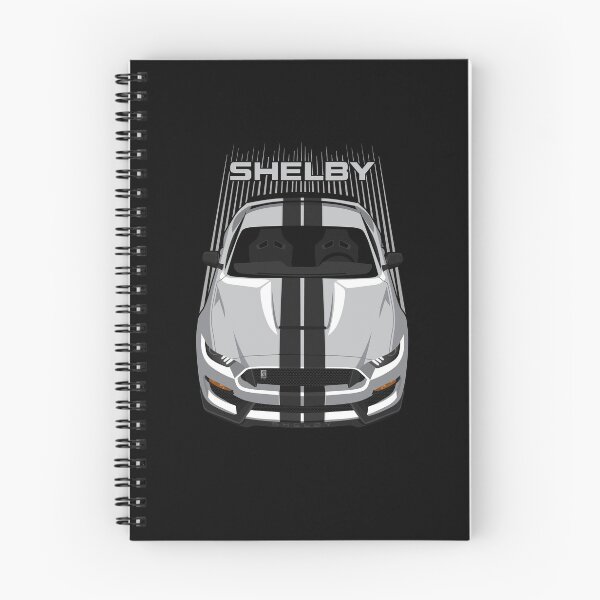 Item preview, Ford Mustang Shelby GT350 2015 - 2020 - Silver - Black Stripes designed and sold by V8social.