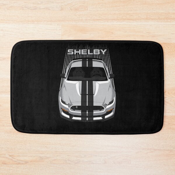 Item preview, Ford Mustang Shelby GT350 2015 - 2020 - Silver - Black Stripes designed and sold by V8social.