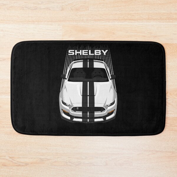 Item preview, Ford Mustang Shelby GT350 2015 - 2020 - White - Black Stripes designed and sold by V8social.