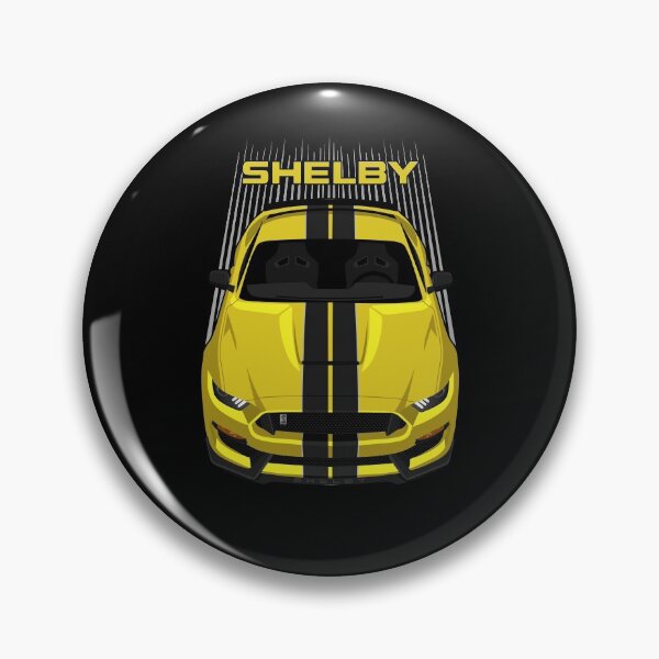 Item preview, Ford Mustang Shelby GT350 2015 - 2020 - Yellow - Black Stripes designed and sold by V8social.
