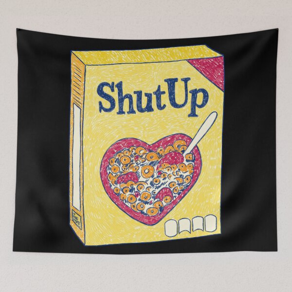 Item preview, Shut Up (Black) designed and sold by Ranggasme.