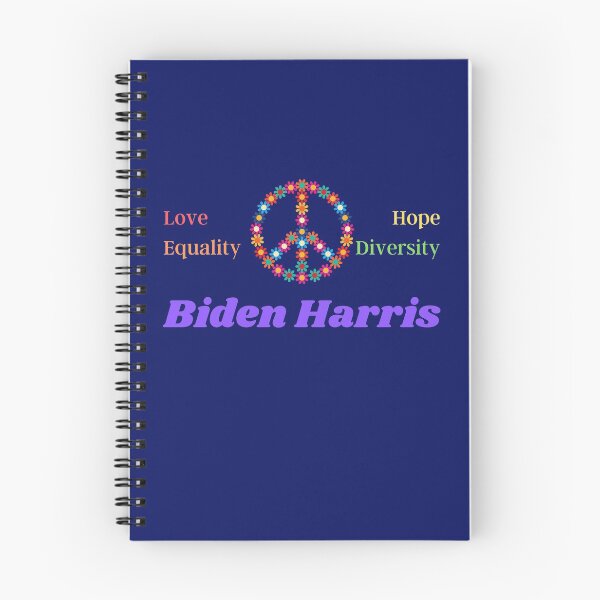 Item preview, Biden Harris Peace Love Equality Hope Diversity designed and sold by Hey-Nice-Shirt.