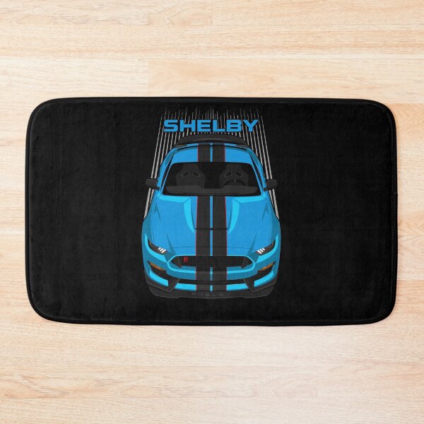 Item preview, Ford Mustang Shelby GT350R 2015 - 2020 - Grabber Blue - Black Stripes designed and sold by V8social.