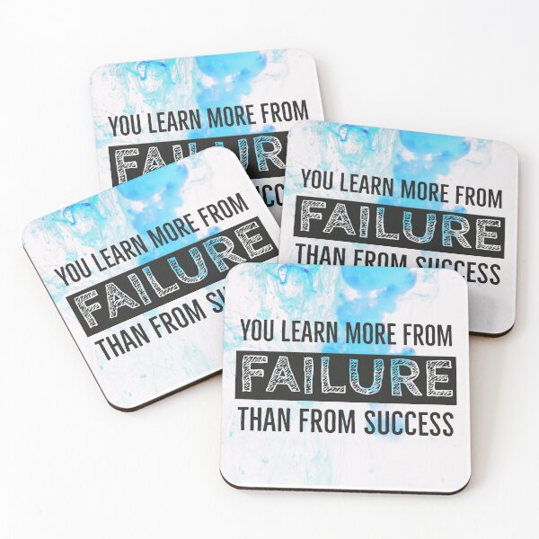 Item preview, You Learn More From Failure Than From Success designed and sold by Mycxh.