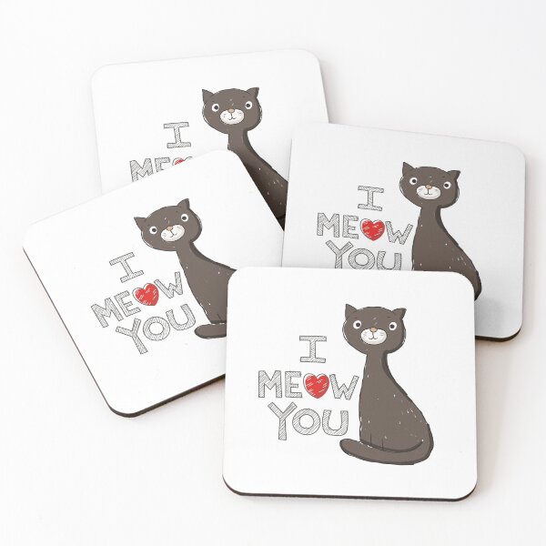 Item preview, I Meow you Love Cat designed and sold by SECRET STORE.