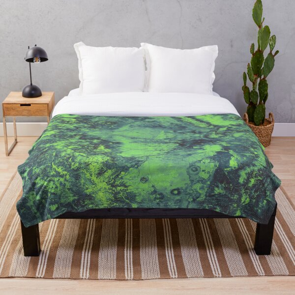 Item preview, Colorado Satellite Art - Fluorescent Green Blue designed and sold by mapsnacks.