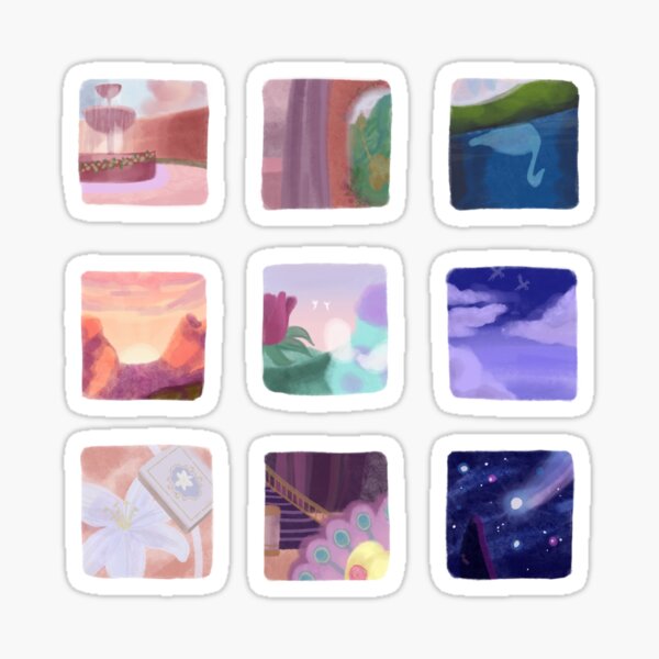 Barbie Movie Backgrounds Sticker