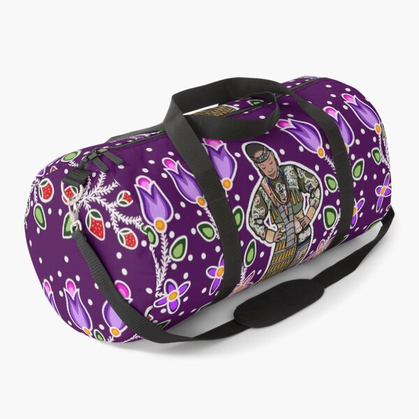 Celine with Florals Duffle Bag