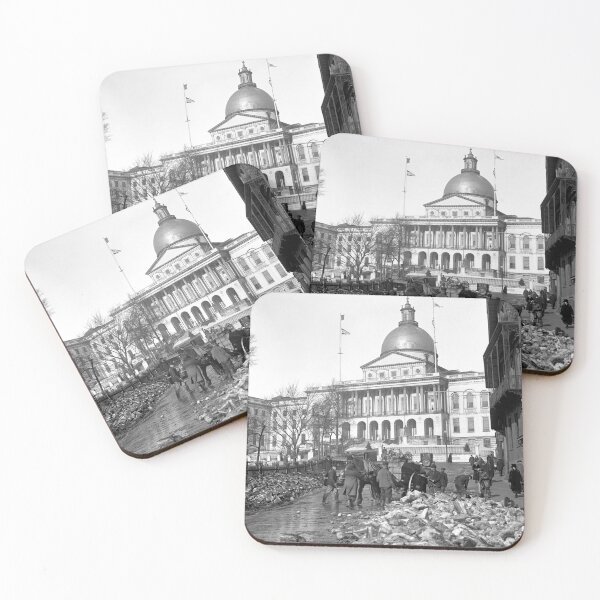 Item preview, 1930 Winter in Boston designed and sold by retrophotoworks.