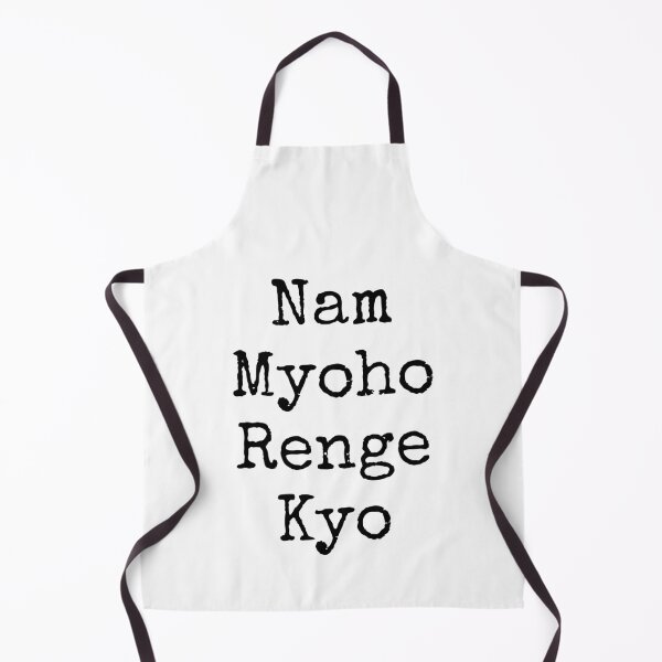 Item preview, Nam Myoho Renge Kyo / White and Black designed and sold by wordznart.