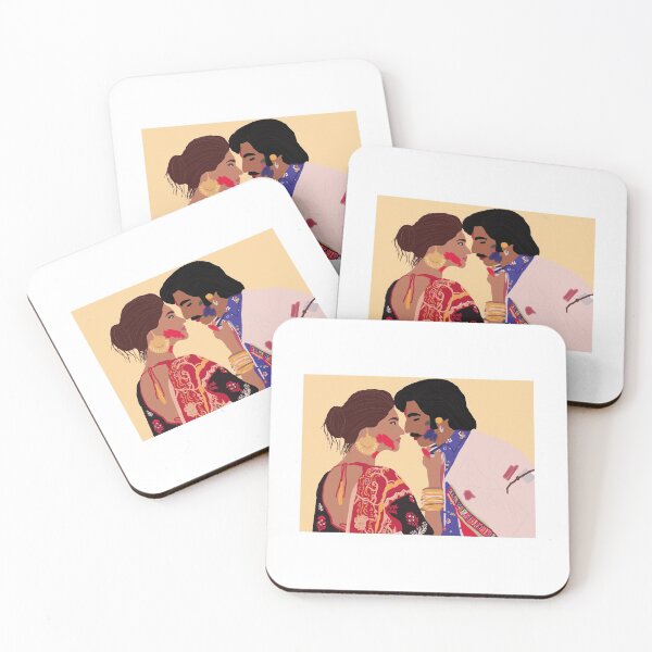 Item preview, Ram and Leela Digital Portrait Art designed and sold by kahaanigoods.