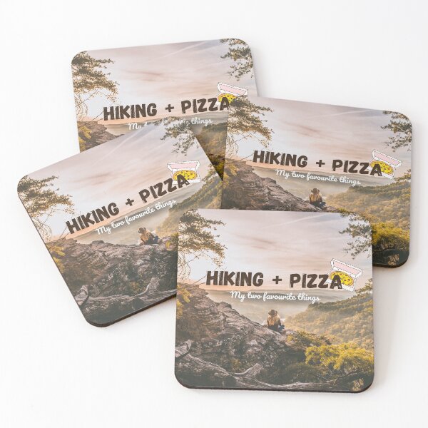 Item preview, Hiking + pizza my two favourite things designed and sold by PsychNXTIV3S.
