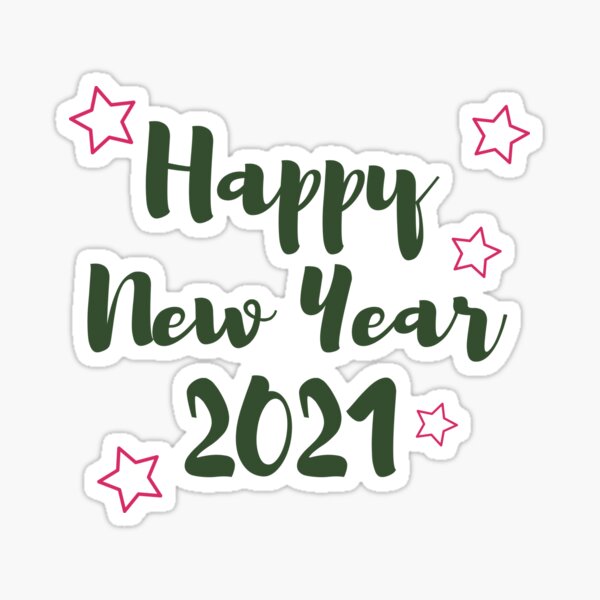 Item preview, Happy New Year 2021 designed and sold by Holiday Cheers.