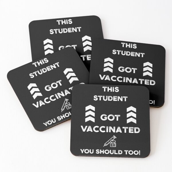 Item preview, This STUDENT Got Vaccinated you should too! designed and sold by yeknow.