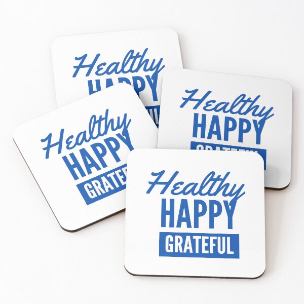 Item preview, Healthy Happy Grateful designed and sold by designlee.