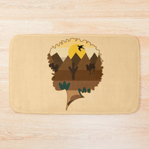 Item preview, Afro African Desert Scene designed and sold by blackartmatters.
