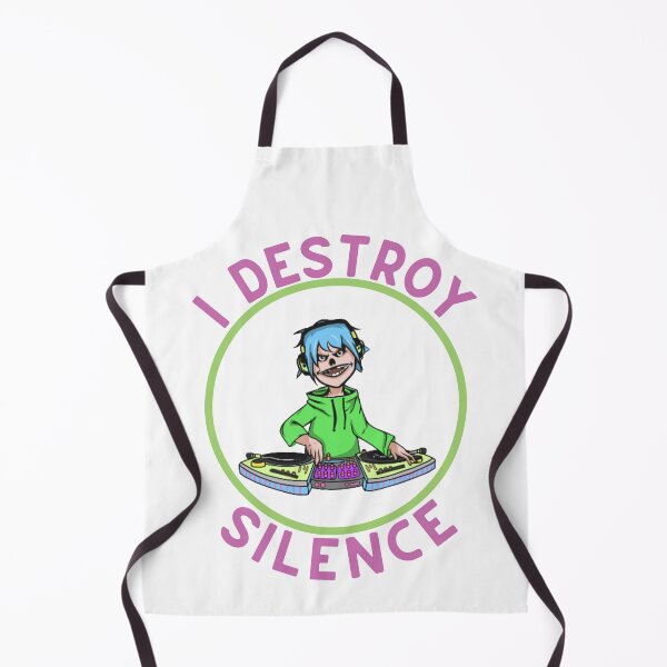 Item preview, I Destroy Silence Great Gift For DJ Music Lover designed and sold by giftsbyminuet.