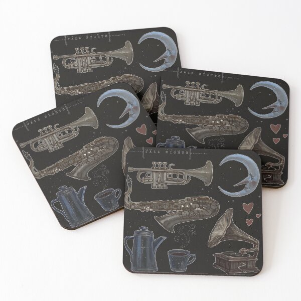 Item preview, Jazz Nights designed and sold by woodenpencilbox.