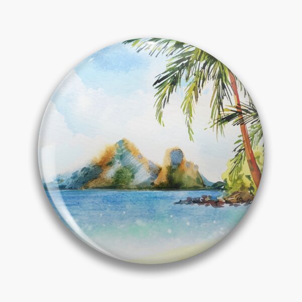 Item preview, Watercolor Beach Side designed and sold by della95.