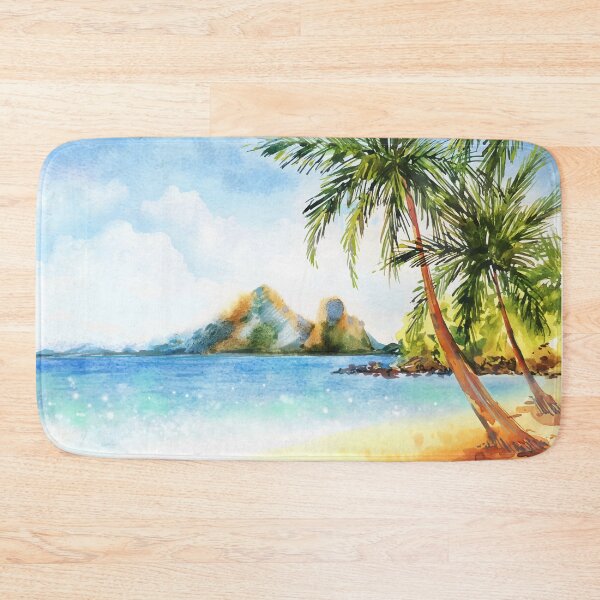 Item preview, Watercolor Beach Side designed and sold by della95.