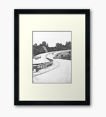 the Highway Framed Print