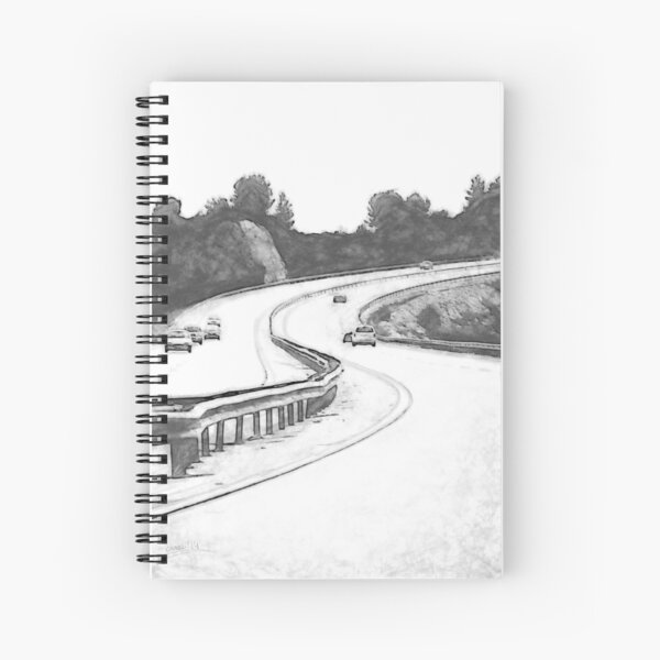 the Highway Spiral Notebook