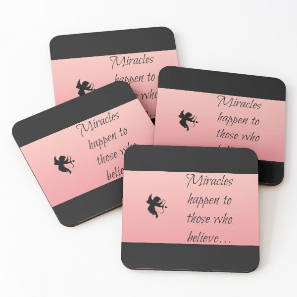 Item preview, Miracles happen to those who believe-Valentines Day designed and sold by Alaskandreamer.