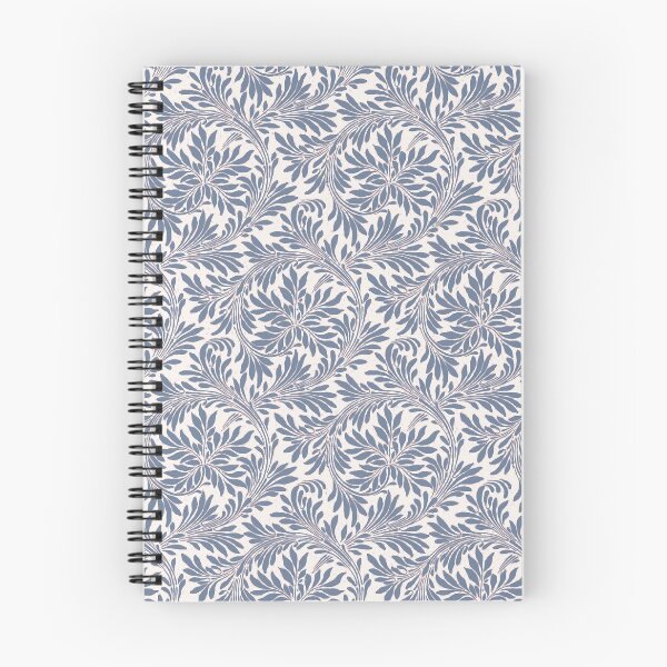 Item preview, Lewis Foreman Day Rolling Leaves (indigo) designed and sold by thomasjgaulton.