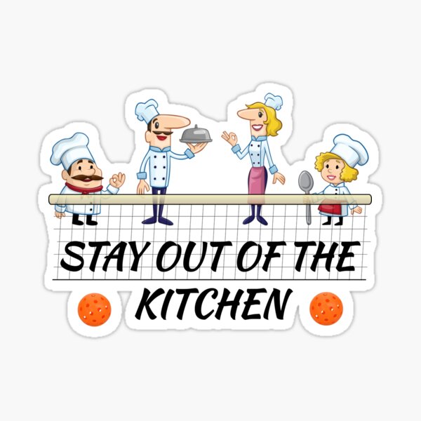 Item preview, Stay Out Of The Kitchen Pickleball designed and sold by LifeInTheFLA.