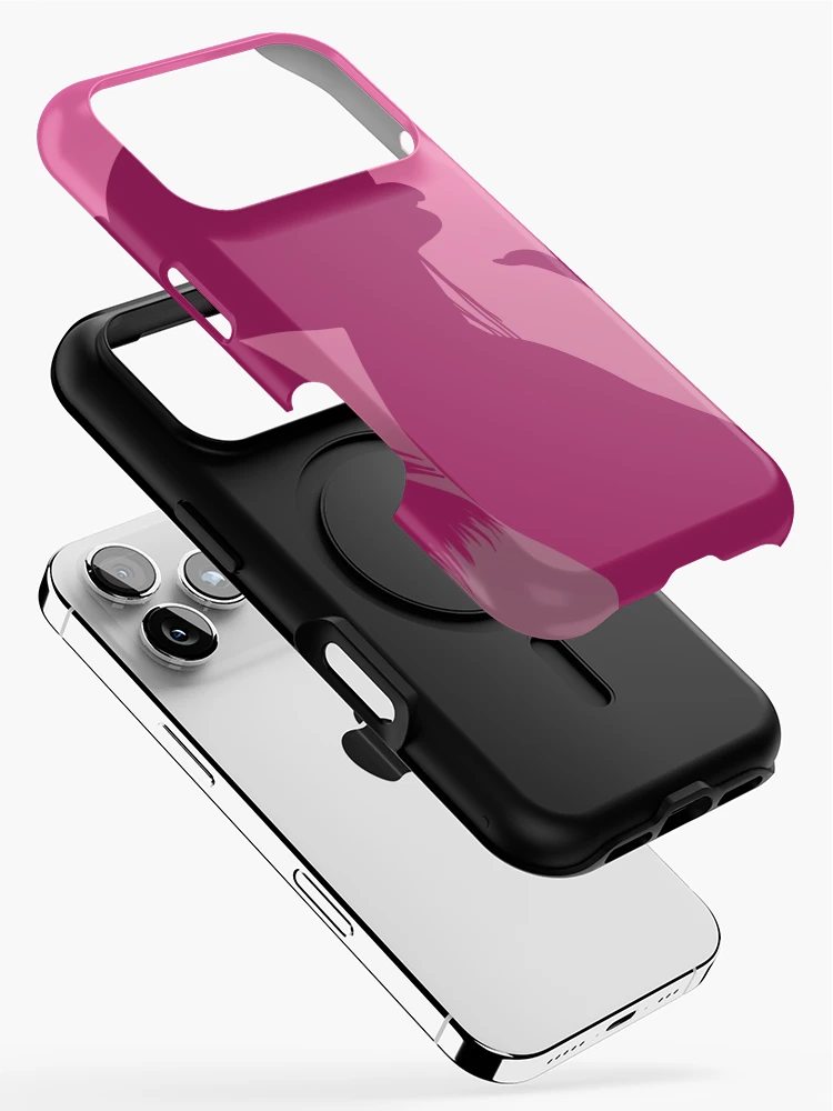 Thumbnail 2 of 4, iPhone Case, Pink shadows designed and sold by RMSdesigns.