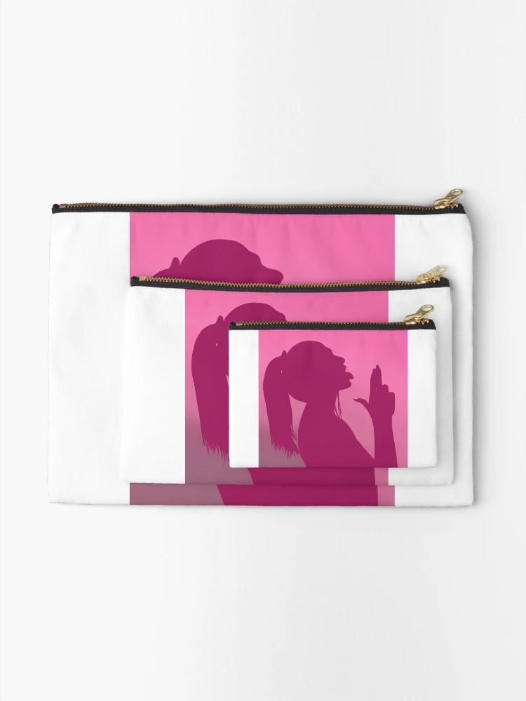Thumbnail 2 of 4, Zipper Pouch, Pink shadows  designed and sold by RMSdesigns.