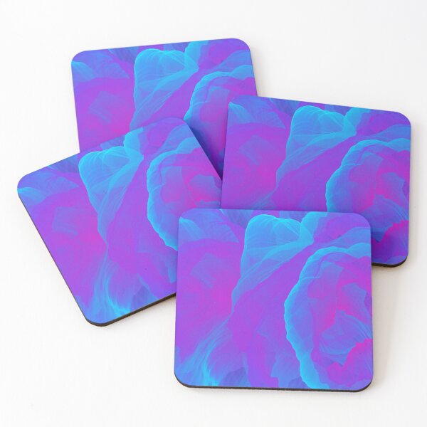 Item preview, Blue Pink Hues Abstract Smoke designed and sold by Shapes-Mania.
